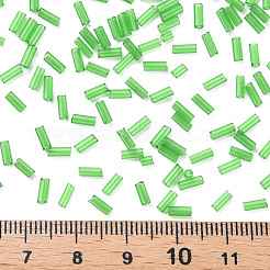 Transparent Glass Bugle Beads&nbsp;SEED-N005-001-C06
