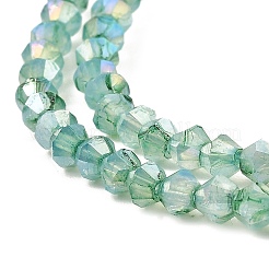 Imitation Jade Glass Beads Strands&nbsp;GLAA-P058-02A-03