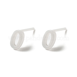 Hypoallergenic Bioceramics Zirconia Ceramic Stud Earrings&nbsp;EJEW-C065-03A