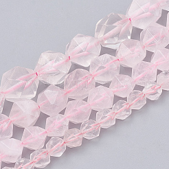 Natural Rose Quartz Beads Strands&nbsp;G-S332-6mm-013