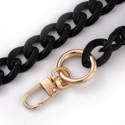 Acrylic Curb Chains Bag Straps&nbsp;FIND-WH0082-79A