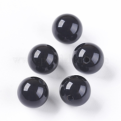 Natural Black Onyx Beads&nbsp;X-G-K275-13-8mm