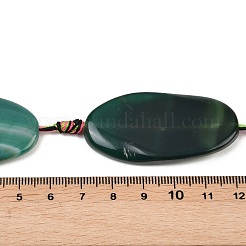 Natural Banded Agate Beads Strands&nbsp;G-F825-H01-02B