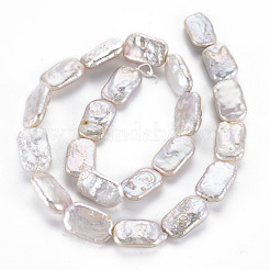 Natural Keshi Pearl Beads Strands&nbsp;PEAR-S020-D05