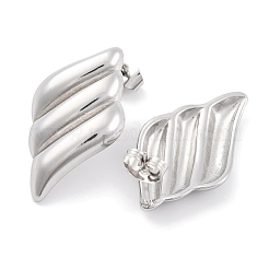 Non-Tarnish 304 Stainless Steel Earring&nbsp;EJEW-H013-06P