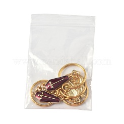 4Pcs Alloy Enamel Keychains&nbsp;KEYC-FS00036-01