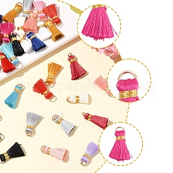 20Pcs Handmade Polycotton(Polyester Cotton) Tassel Decorations&nbsp;FIND-FS0003-27