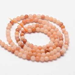 Natural Pink Aventurine Beads Strands&nbsp;X-G-N0185-04-2mm
