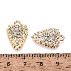 Alloy Rhinestone Pendants&nbsp;FIND-N008-05KCG