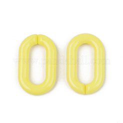 Opaque Acrylic Linking Rings&nbsp;OACR-T024-02-G