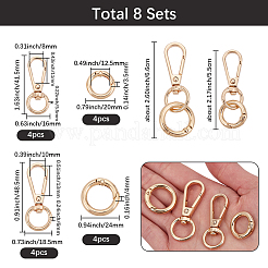 DIY Keychain Clasp Findings Kits&nbsp;DIY-SP0003-47G