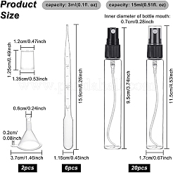 Refillable Bottles Set&nbsp;AJEW-BC0001-90A