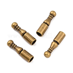 Alloy Cord Ends&nbsp;FIND-WH0146-32AB