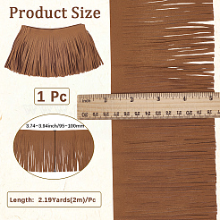 1Pc Suede Fabric Tassels Ribbon&nbsp;OCOR-GF0005-60A-03