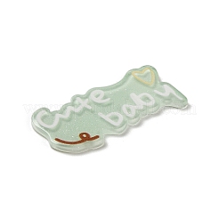 Acrylic Plastic Cabochons&nbsp;OACR-R269-06B