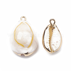 Cowrie Shell Pendants&nbsp;X-SSHEL-T004-02