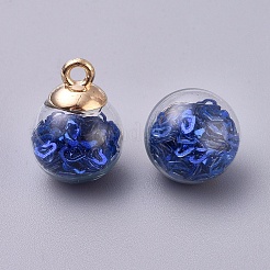 Transparent Glass Globe Pendant&nbsp;GLAA-TAC0001-17C