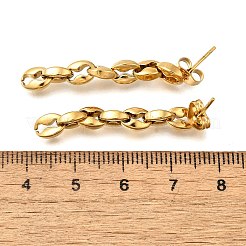 304 Stainless Steel Stud Earrings for Women&nbsp;EJEW-A129-04G