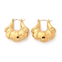 304 Stainless Steel Hoop Earrings&nbsp;EJEW-R026-01G
