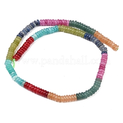 Dyed Natural White Jade Beads Strands&nbsp;G-H333-02G