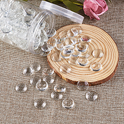Transparent Glass Cabochons&nbsp;GGLA-CD0001-01