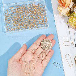 120Pcs 3 Style 304 Stainless Steel Hoop Earring Findings&nbsp;STAS-SP0001-27