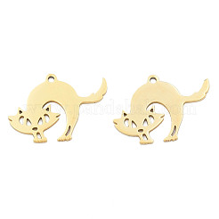 Ion Plating(IP) 201 Stainless Steel Pendants&nbsp;STAS-N098-083LG