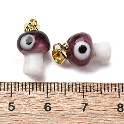 Handmade Lampwork Pendants&nbsp;LAMP-S069-06G-02