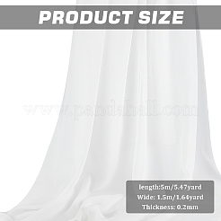 Chiffon Polyester Fabric&nbsp;DIY-WH0304-944C