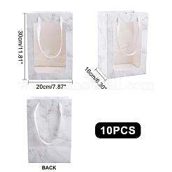 Flower Bouquet Paper Gift Bags&nbsp;ABAG-WH0005-46C-05