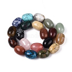 Natural & Synthetic Mixed Stone Beads Strands&nbsp;G-T142-70