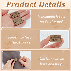 30Pcs Wood Knitting&nbsp;DIY-FG0006-23