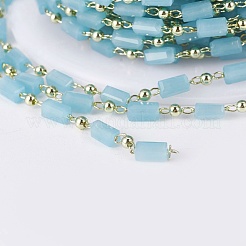 Handmade Glass Beaded Chains&nbsp;CHC-F008-B14