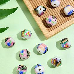 5Pcs Handmade Lampwork Beads&nbsp;LAMP-SZ0001-49B