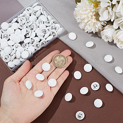 100Pcs Cloth Shank Buttons&nbsp;BUTT-NB0001-72B