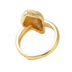 Brass Adjustable Rings for Women&nbsp;RJEW-A048-07G