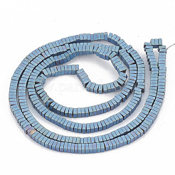Electroplate Non-magnetic Synthetic Hematite Beads Strands&nbsp;G-N0318-25