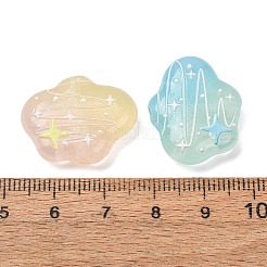 Printed Transparent Acrylic Beads&nbsp;AC-CBAC4EE-07