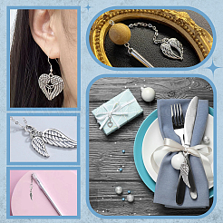 40Pcs 20 Styles Wing Alloy Pendants Decoration&nbsp;HJEW-PH02111