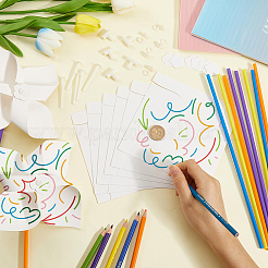 Paper & PVC Blank DIY Pinwheels Craft for Kids Art and Craft&nbsp;FIND-CP0003-26A