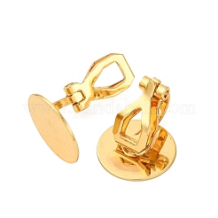 Brass Screw Clip Earring Converter&nbsp;KK-S533-01G