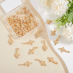 36Pcs Alloy European Dangle Charms&nbsp;MPDL-CA0001-06G