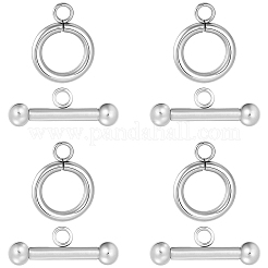 304ステンレススチールマンテル25個  ステンレス鋼色  15.5x12x2mm  穴：2.3ミリメートル;バー：21x7x4.5ミリメートル&nbsp;STAS-BBC0009-60A