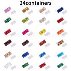 Glass Bugle Beads&nbsp;SEED-PH0012-30