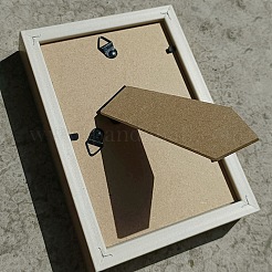 天然石ナゲットコレクション  フォトフレームディスプレイ装飾  地球科学教育用  175x125x30mm  宝石：7~12x5~15mm  35個/箱&nbsp;G-F734-08
