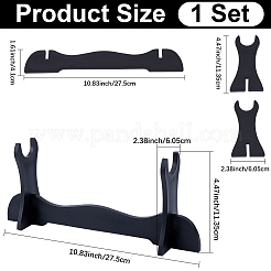 1-Tier Plastic Sword Display Easel Stand Holders&nbsp;ODIS-WH20002-02C