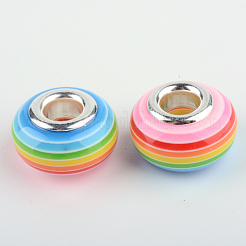 Resin European Beads&nbsp;X-RPDL-S003-04