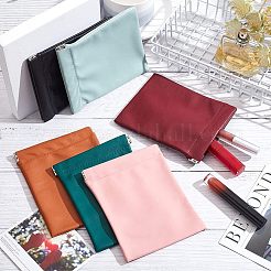 5pcs 5 colors PU Leather Earphone Pouches&nbsp;ABAG-NB0001-72