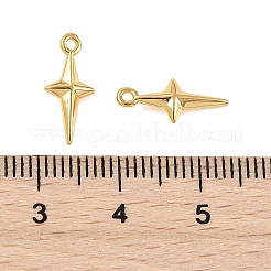 SHEGRACE Brass Star Charms&nbsp;XGR0167G-104G