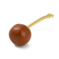 Halloween Brass Enamel Pendants&nbsp;KK-F915-01H-G01